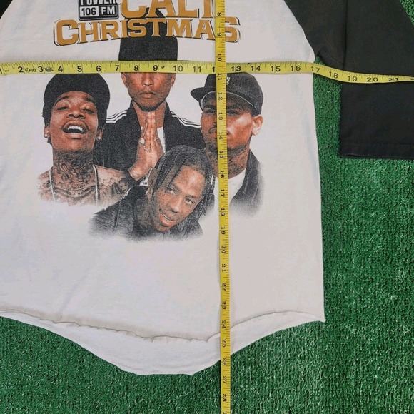 Power 106 FM CALI CHRISTMAS Shirt Shirt Small Travis Scott Wiz Khalifa Pharrell - Picture 7 of 10